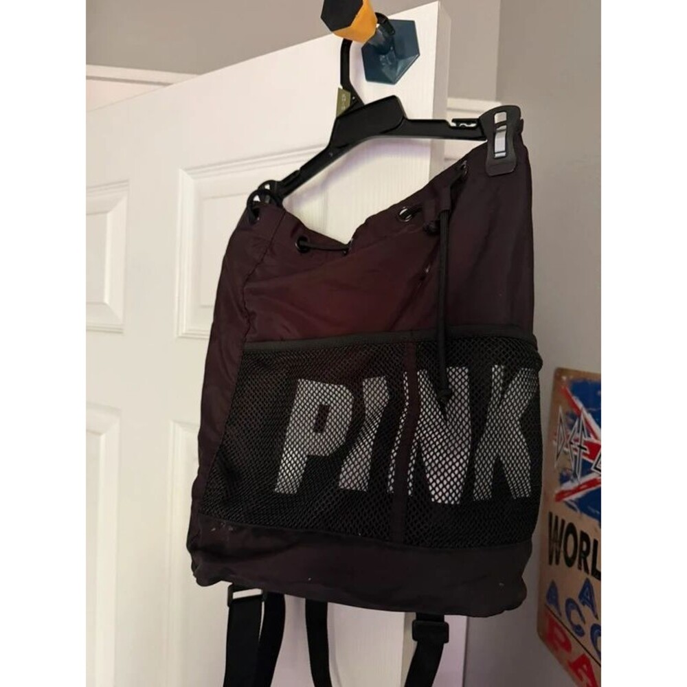 PINK by Victoria's Secret Drawstring Backpack - Black